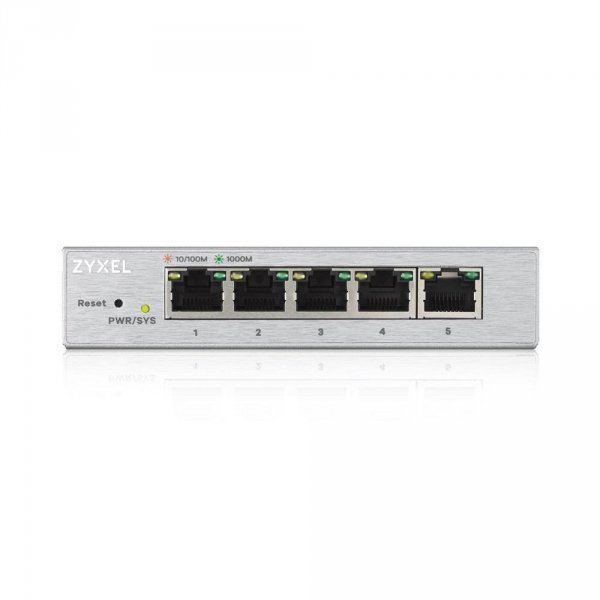 OUTLET: Switch zarządzalny Zyxel GS1200-5 5x10/100/1000 RJ45 - OTW OPAK