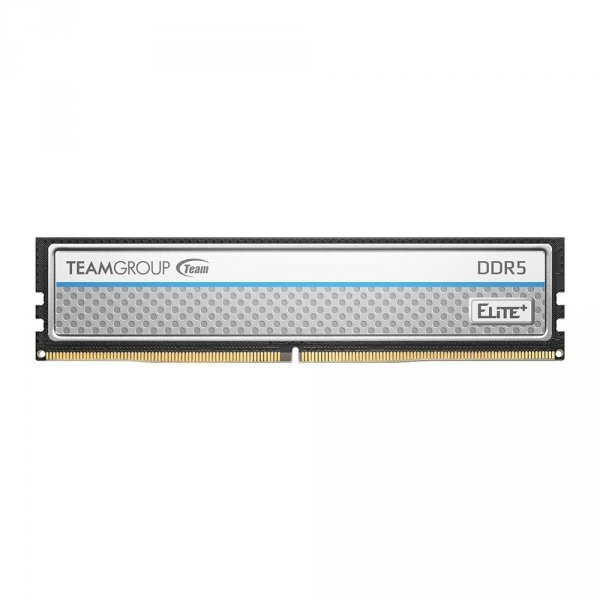Pamięć DDR5 Team Group ELITE Plus 16GB (1x16GB) 6400MHz CL52 1,1V Silver