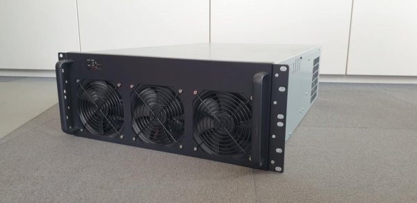 Inter-tech 4W2 Mining Rack - Obudowa Serwerowa | Koparka Kryptowalut