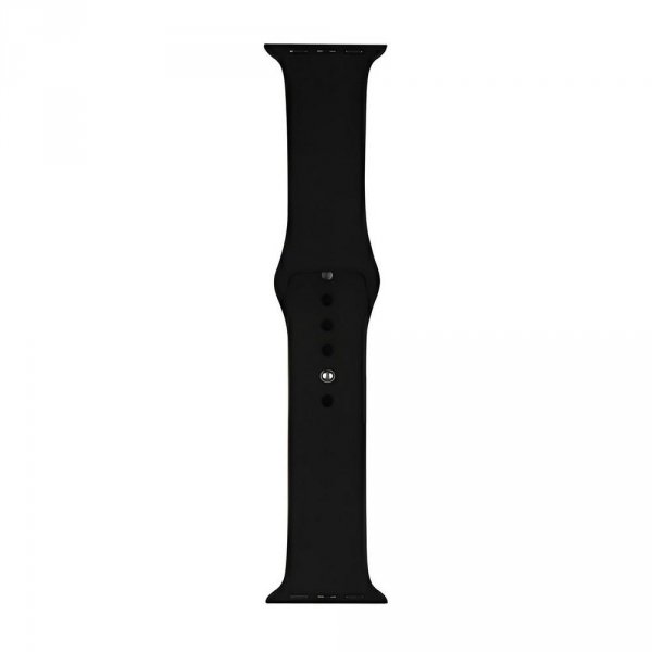Pasek Beline do Apple Watch 42/44/45/49mm Silicone czarny
