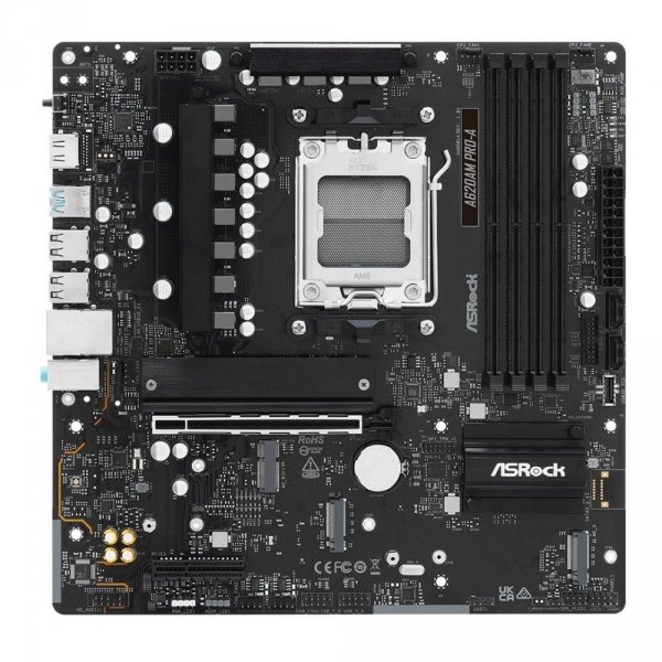 Płyta ASRock A620AM Pro-A /AMD A620/DDR5/SATA3/M.2/USB3.0/PCIe4.0/AM5/mATX