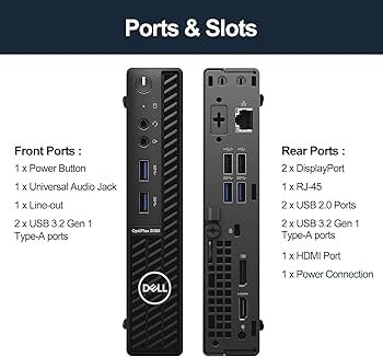 DELL OptiPlex 5090 MFF i5-10500T 16GB 256GB 2xDP W11P