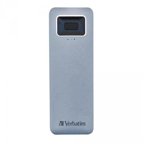 Dysk SSD zewnętrzny Verbatim Executive Fingerprint Secure 1TB USB 3.0 Type-C szary
