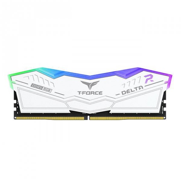 Pamięć DDR5 Team Group T-FORCE DELTA RGB 32GB (2x16GB) 6000MHz CL30 1,35V Biała