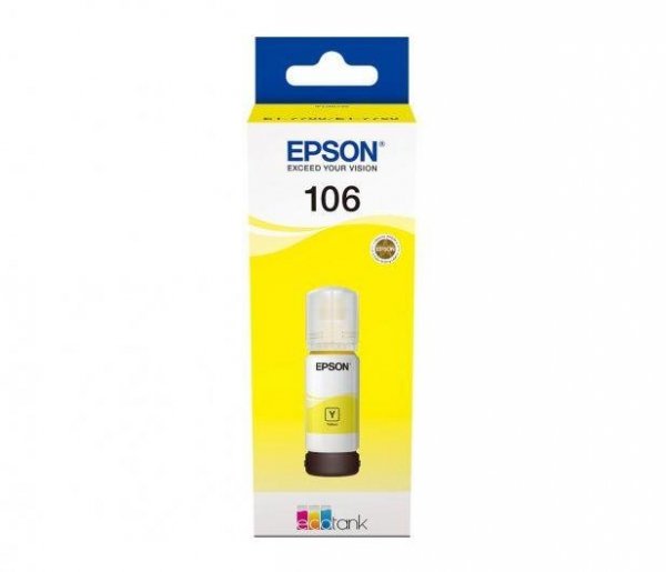 Tusz Epson 106 EcoTank Yellow 70ml (C13T00R440)