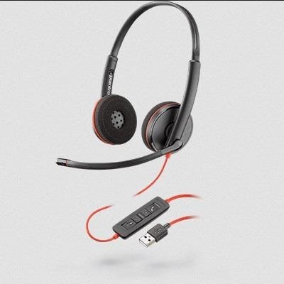 Słuchawki z mikrofonem Poly Blackwire C3220 nauszne C3220 USB-A/IN