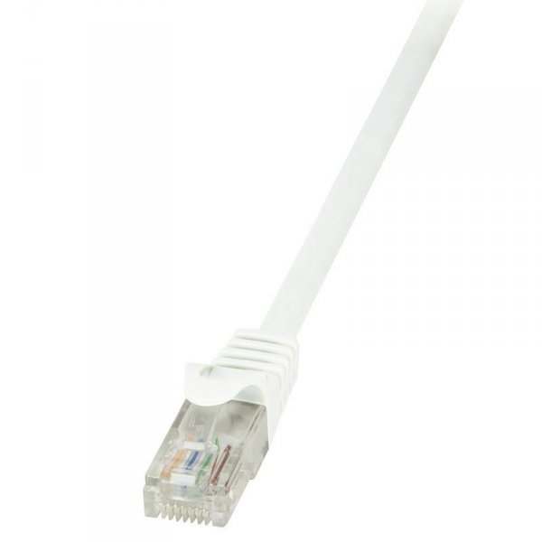 Patchcord LogiLink CP2051U CAT.6 U/UTP 2m, biały