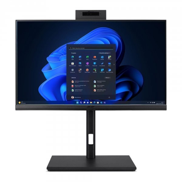 Komputer AiO Acer Veriton Vero VVZ4724GT 23,8&amp;quot;FHD/i5-14400/8GB/SSD512GB/UHD/11PR Black 3Y OnSite