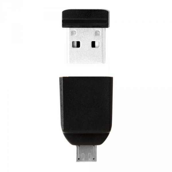 Pendrive Verbatim Nano 16GB USB 2.0 z adapterem Micro-B