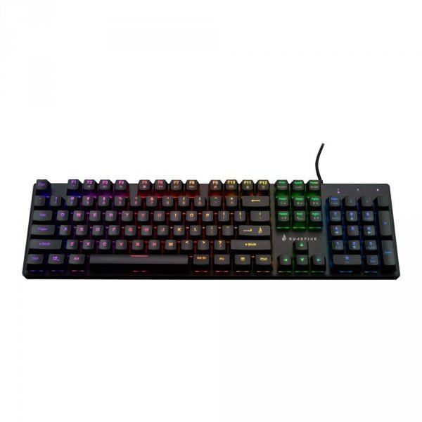 Klawiatura przewodowa SureFire KingPin M2 gamingowa RGB QWERTY English