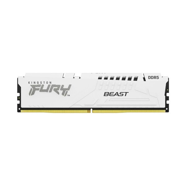 Pamięć DDR5 Kingston FURY Beast 32GB (2x16GB) 5600MHz CL40 1,25V White XMP