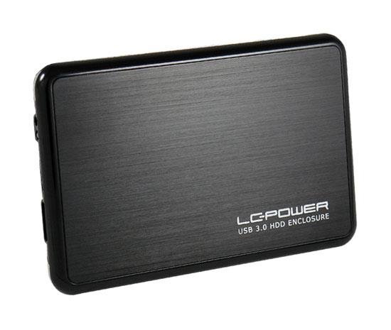 Obudowa na dysk LC-Power LC-25BUB3 USB 3.0 HDD 2,5&amp;quot; SATA I/II Al Bl