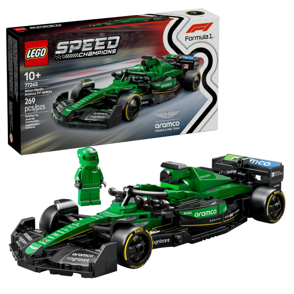LEGO 77245 Speed Champions Bolid F1 Aston Martin Aramco AMR24