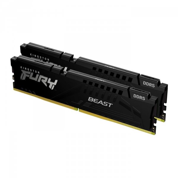 Pamięć DDR5 Kingston FURY Beast 16GB (2x8GB) 4800MHz CL38 1,1V Czarna
