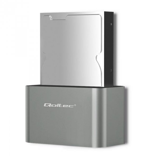 Stacja dokująca Qoltec dysków HDD/SSD | 2.5&amp;quot; / 3.5&amp;quot; SATA | USB 3.0