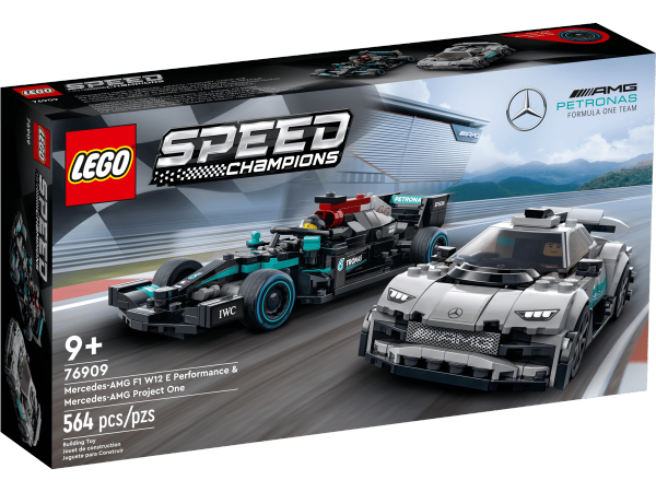 LEGO 76909 Mercedes-AMG F1 W12 E Performance i Mercedes-AMG ONE