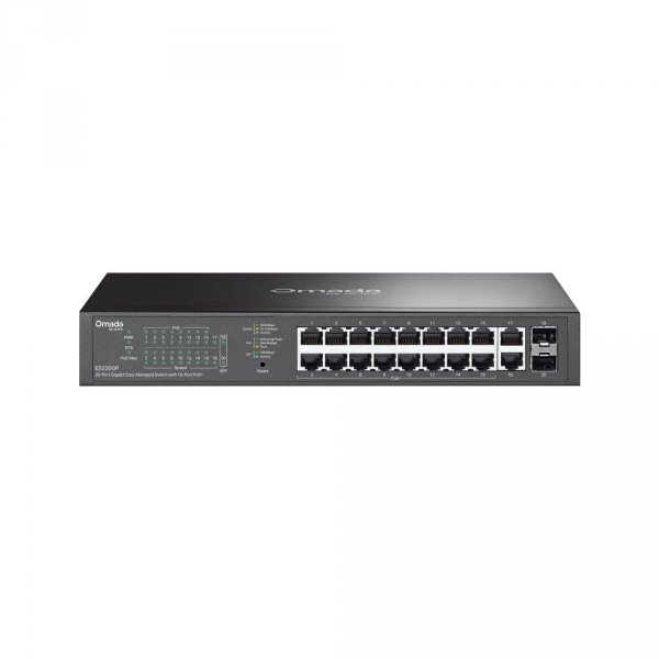 Switch zarządzalny TP-Link Omada ES228GP 16xGbE PoE+ 2xGbE 2xSFP