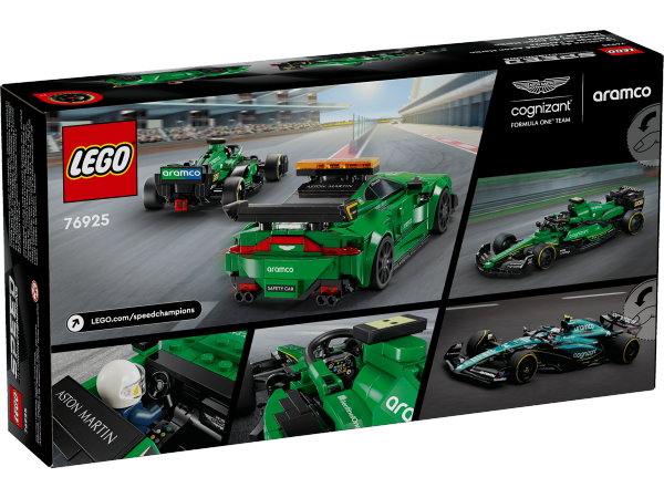 LEGO 76925 Samochód bezpieczeństwa Aston Martin i AMR23 2023