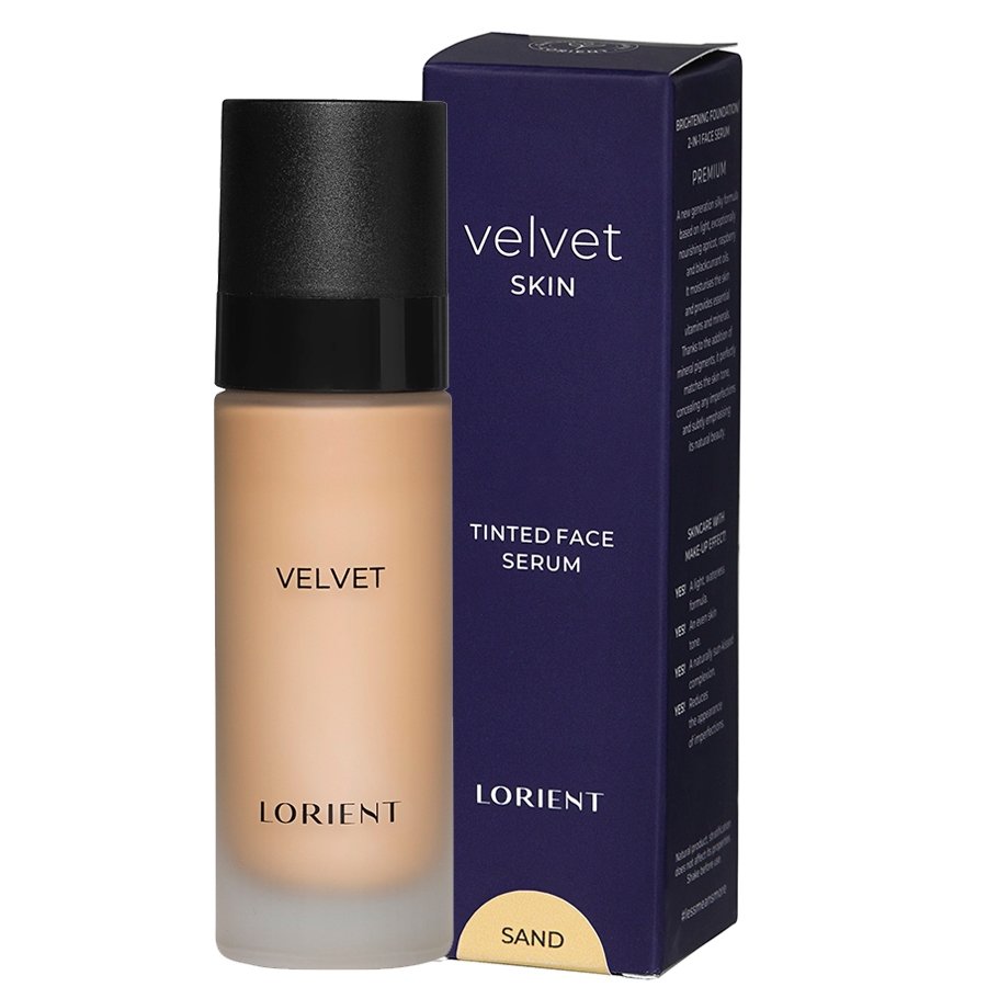 Velvet SKIN tinted face serum SAND