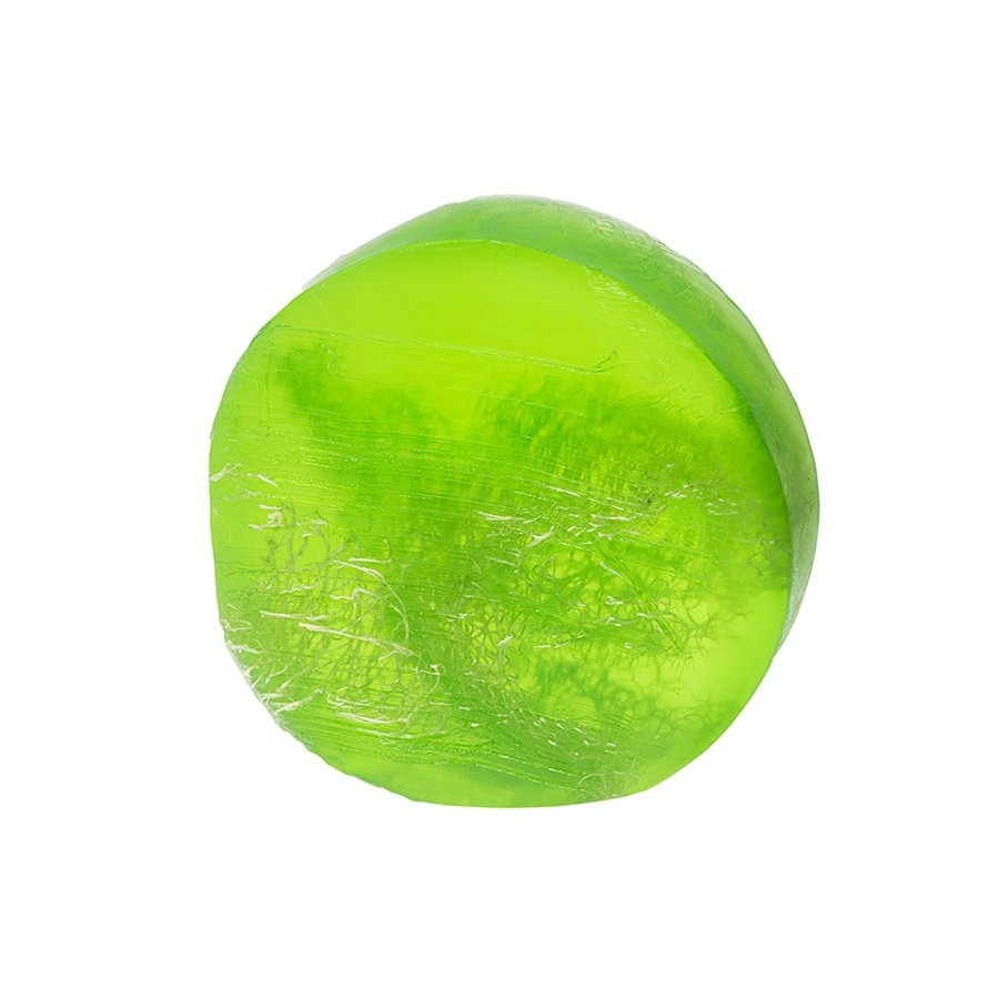 Zielona herbata Mydło glicerynowe z gąbką loofah Teraz kostka aż 150g!