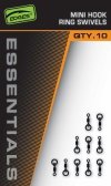 CAC881 FOX EDGES ESSENTIALS MINI HOOK RING SWIVELS