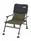 66556 KRZESŁO CAMOVISION COMPACT CHAIR WITH ARMRESTS STEEL