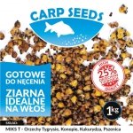 Carp Seeds Miks T – konopie, kukurydza, pszenica, orzechy tygrysie – 1 kg