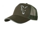 CPR995 Fox GREEN & SILVER TRUCKER CAP 