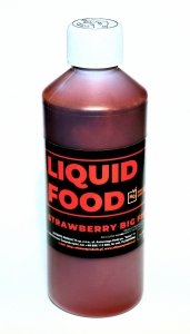 THE ULTIMATE Top Range Liquid Food  STRAWBERRY & BIG FISH 500ml