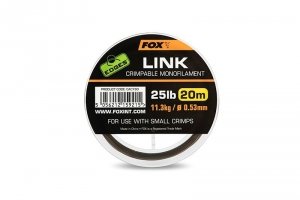 CAC792 FOX EDGES LINK TRANS KHAKI MONO 35lb/0.64mm
