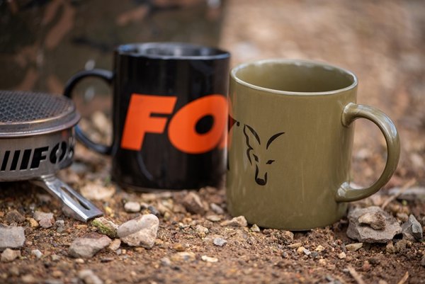 CCW022 FOX KUBEK COLLECTION MUG BLACK/ORANGE