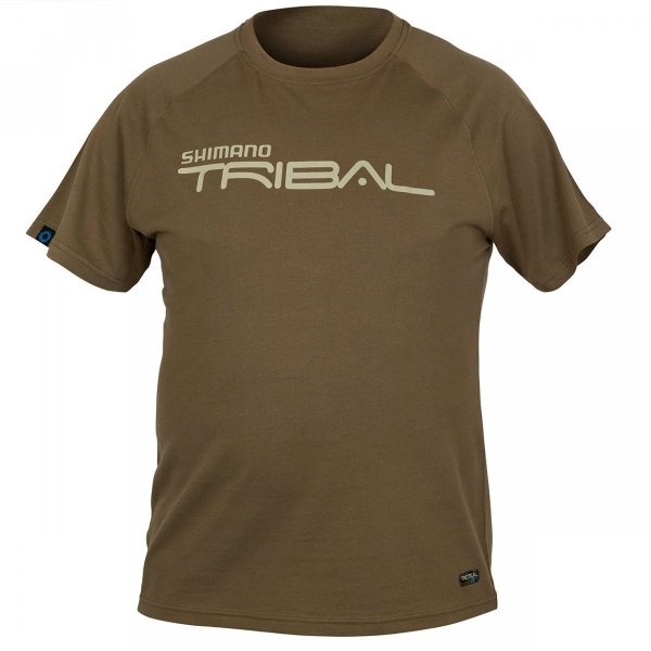 SHIMANO T-Shirt Tribal Tactical Wear Tan M