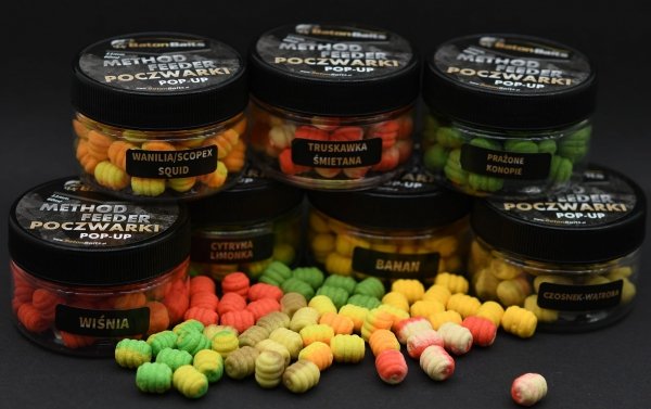 BATON BAITS Poczwarki POP UP BANAN 11mm