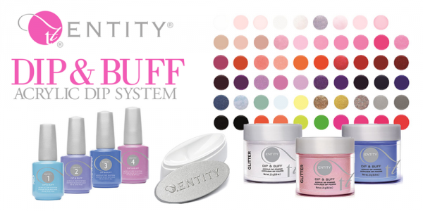 Puder Entity Dip&amp;Buff do manicure tytanowego 23g - Ll-Lac Your Outfit (5102050)