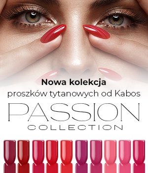 Kabos Puder manicure tytanowy 20g -  nr 75 PINK PASSION
