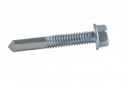 Blachowkręt samowiercący 5,5x75 DC12MM drobny gwint - 200 szt