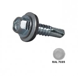 Wkręt samowiercący IMPAX 5,5X25 + EPDM - 250szt RAL 7035