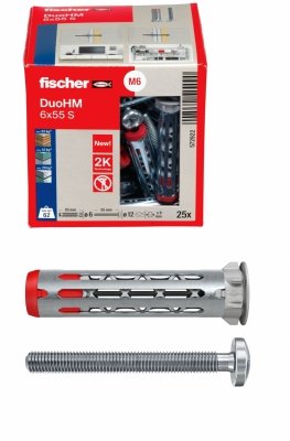 FISCHER 572922 kołek DuoHM 6x55 S   - 25 szt