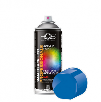 Farba spray HQS 400 ml niebieski RAL 5015