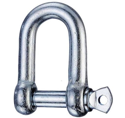 Szakla podłużna 12mm ocynk - 10 szt