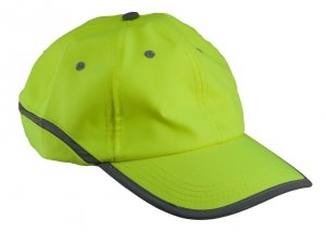 CZAPKA Z DASZKIEM FLUORESCENCYJNA HV_YELLOW