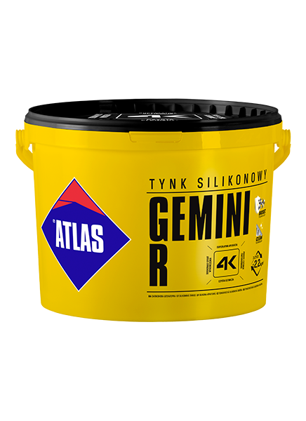 Tynk silikonowy Gemini R 1,5 baza biała 