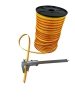  Taśma BASIC 250m, 10mm, żółto-pomarańczowa
