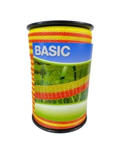  Taśma BASIC 250m, 10mm, żółto-pomarańczowa