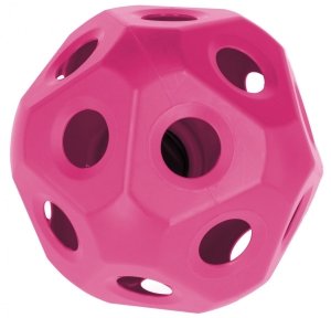 Piłka do zabawy dla koni HeuBoy, 40 cm, różowa