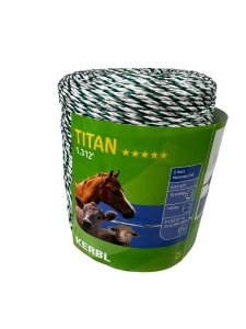Plecionka TITAN, 400 m x 2,2 mm biało-zielona