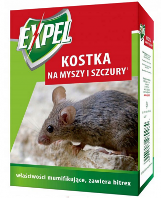 Expel Kostka na myszy i szczury 300g