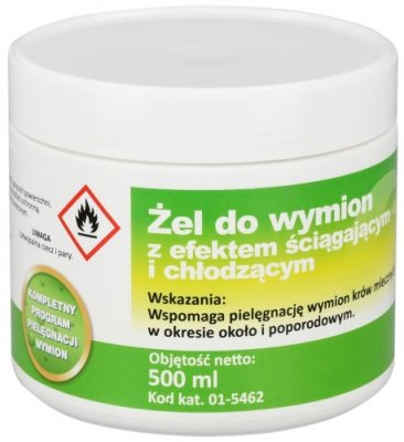 CanAgri Żel &quot;17&quot; do wymion z efektem ściągającym i chłodzącym, 1000 ml 