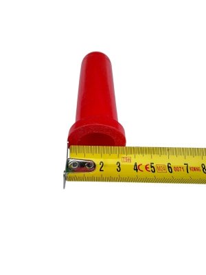 Smoczek Silikonowy do pojenia cieląt czerwony