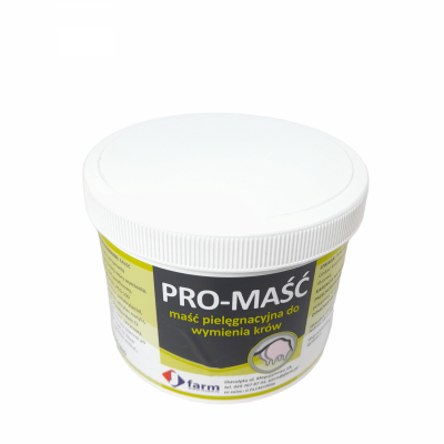 PRO MAŚĆ 500ml -  zwalcza zmiany spowodowane zapaleniem skóry, wymienia i strzyków